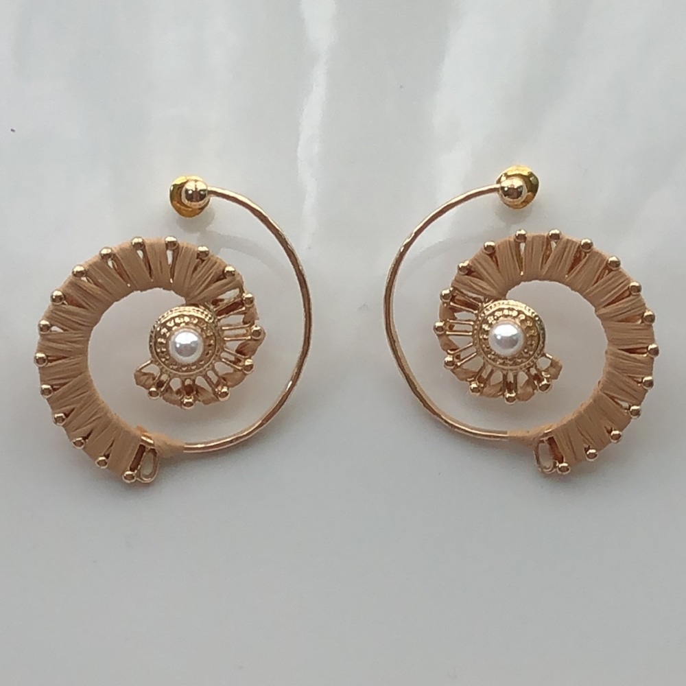 Boho Chic Woven Earrings
